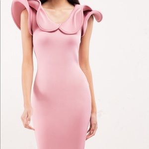 😍SCUBA MIDI DRESS